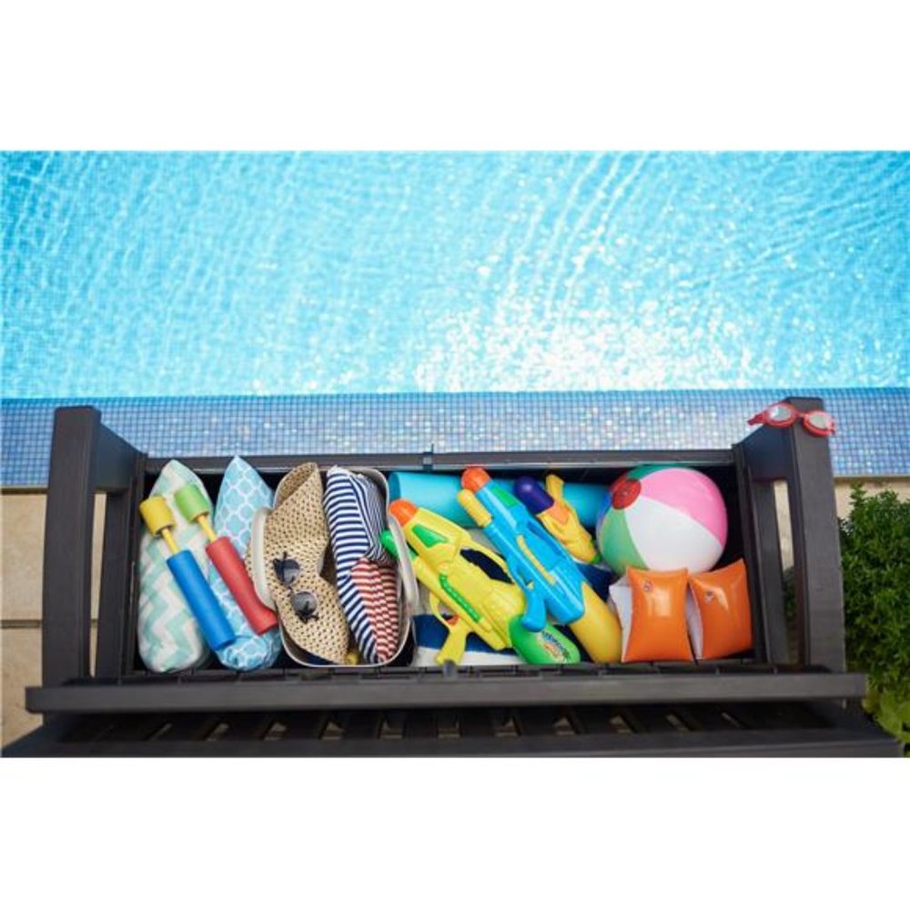New Yard bench with storage compartment - Picture 8 of 16